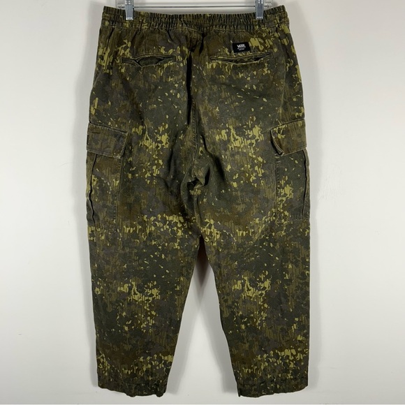 💕 vans BAGUY TAPERED FIT Camouflage Cargo Pants M - Picture 3 of 10
